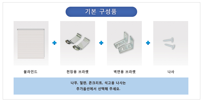 블라인드 구성